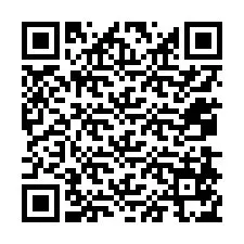 QR-koodi puhelinnumerolle +12078575443