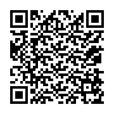 QR-koodi puhelinnumerolle +12078575449