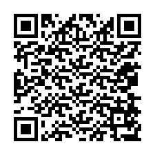 QR Code สำหรับหมายเลขโทรศัพท์ +12078577436