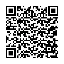 QR-koodi puhelinnumerolle +12078577438