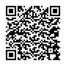 QR-код для номера телефона +12078594893