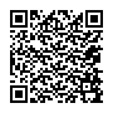 QR Code สำหรับหมายเลขโทรศัพท์ +12078595567