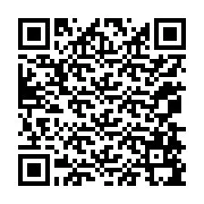 QR-koodi puhelinnumerolle +12078595570