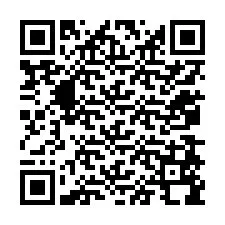 Código QR para número de telefone +12078598086