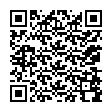 QR-Code für Telefonnummer +12078598089