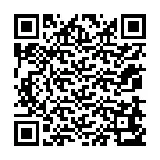 QR код за телефонен номер +12078653105