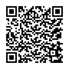 QR-code voor telefoonnummer +12078653108