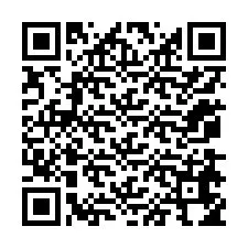 Kode QR untuk nomor Telepon +12078654845