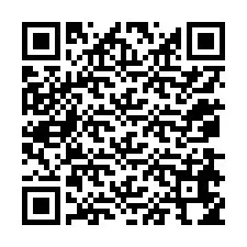 Código QR para número de teléfono +12078654848