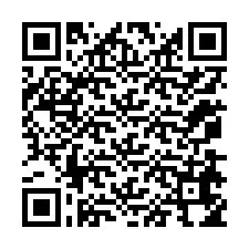 QR-koodi puhelinnumerolle +12078654851