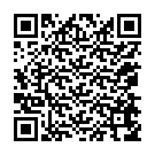 QR код за телефонен номер +12078656968