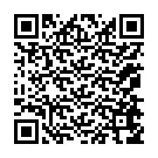 QR Code สำหรับหมายเลขโทรศัพท์ +12078656971