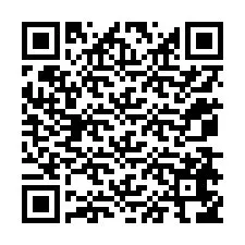 QR Code สำหรับหมายเลขโทรศัพท์ +12078656980