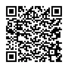 QR-koodi puhelinnumerolle +12078658112