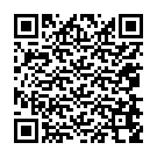 QR Code pour le numéro de téléphone +12078658122