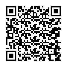 QR код за телефонен номер +12078658123