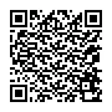 Código QR para número de telefone +12078670760