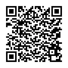 Kode QR untuk nomor Telepon +12078670764