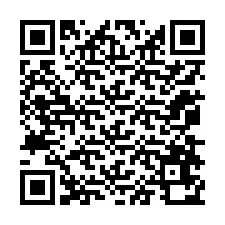 Codice QR per il numero di telefono +12078670765