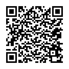 Código QR para número de telefone +12078670767