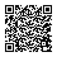 QR-koodi puhelinnumerolle +12078670768