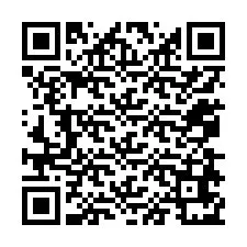 Código QR para número de telefone +12078671063