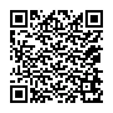 QR-koodi puhelinnumerolle +12078671069