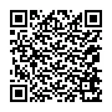 Kode QR untuk nomor Telepon +12078671970