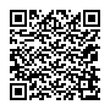 Código QR para número de teléfono +12078673255