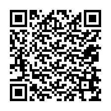 QR Code สำหรับหมายเลขโทรศัพท์ +12078674067