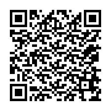 QR Code pour le numéro de téléphone +12078674069