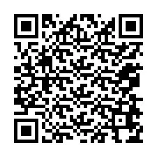 QR-код для номера телефона +12078674073