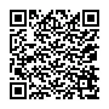 QR-koodi puhelinnumerolle +12078677648