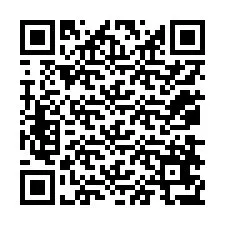 QR Code สำหรับหมายเลขโทรศัพท์ +12078677649