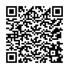 Kode QR untuk nomor Telepon +12078681508