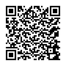 QR-код для номера телефона +12078682861