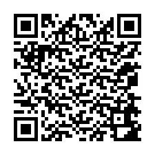 Código QR para número de teléfono +12078682864