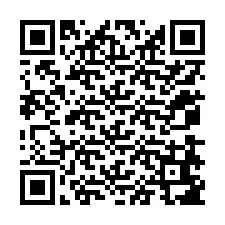 QR код за телефонен номер +12078687000