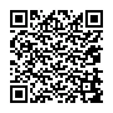 QR-Code für Telefonnummer +12078687002