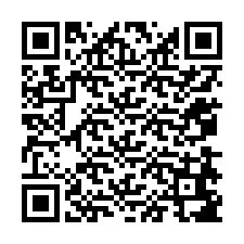 QR-code voor telefoonnummer +12078687012