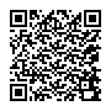 電話番号のQRコード +12078690928