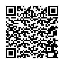 Kode QR untuk nomor Telepon +12078690945