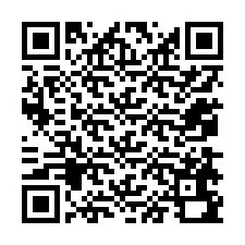 QR-koodi puhelinnumerolle +12078690947