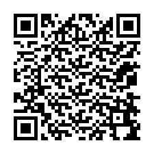 QR Code สำหรับหมายเลขโทรศัพท์ +12078694215