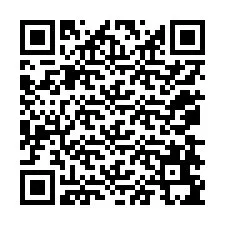 QR-koodi puhelinnumerolle +12078695538