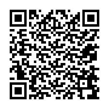 Kode QR untuk nomor Telepon +12078696917