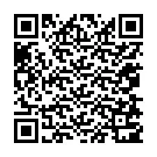 Kode QR untuk nomor Telepon +12078701132