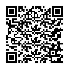 QR kód a telefonszámhoz +12078701135