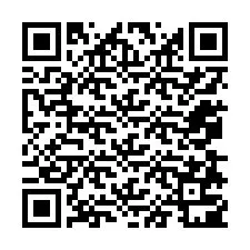 QR-код для номера телефона +12078701137