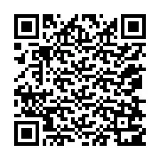 QR код за телефонен номер +12078701238